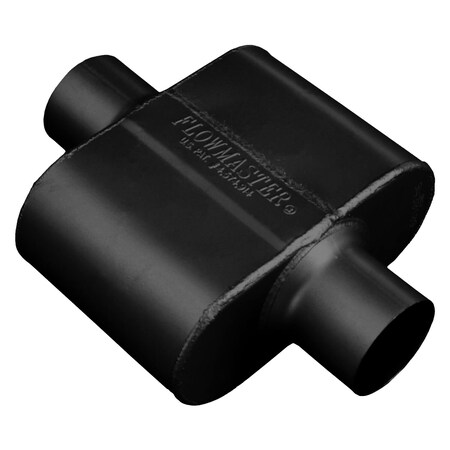 Flowmaster 10 SERIES DELTA FORCE RACE MUFFLER, 3.00IN IN (C) / OUT (C): EA 9430109